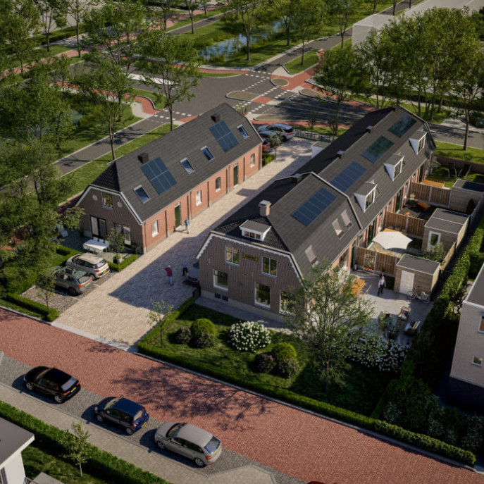 6 woningen en 9 appartementen Zoetermeer